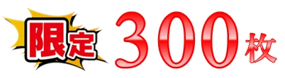 限定300枚
